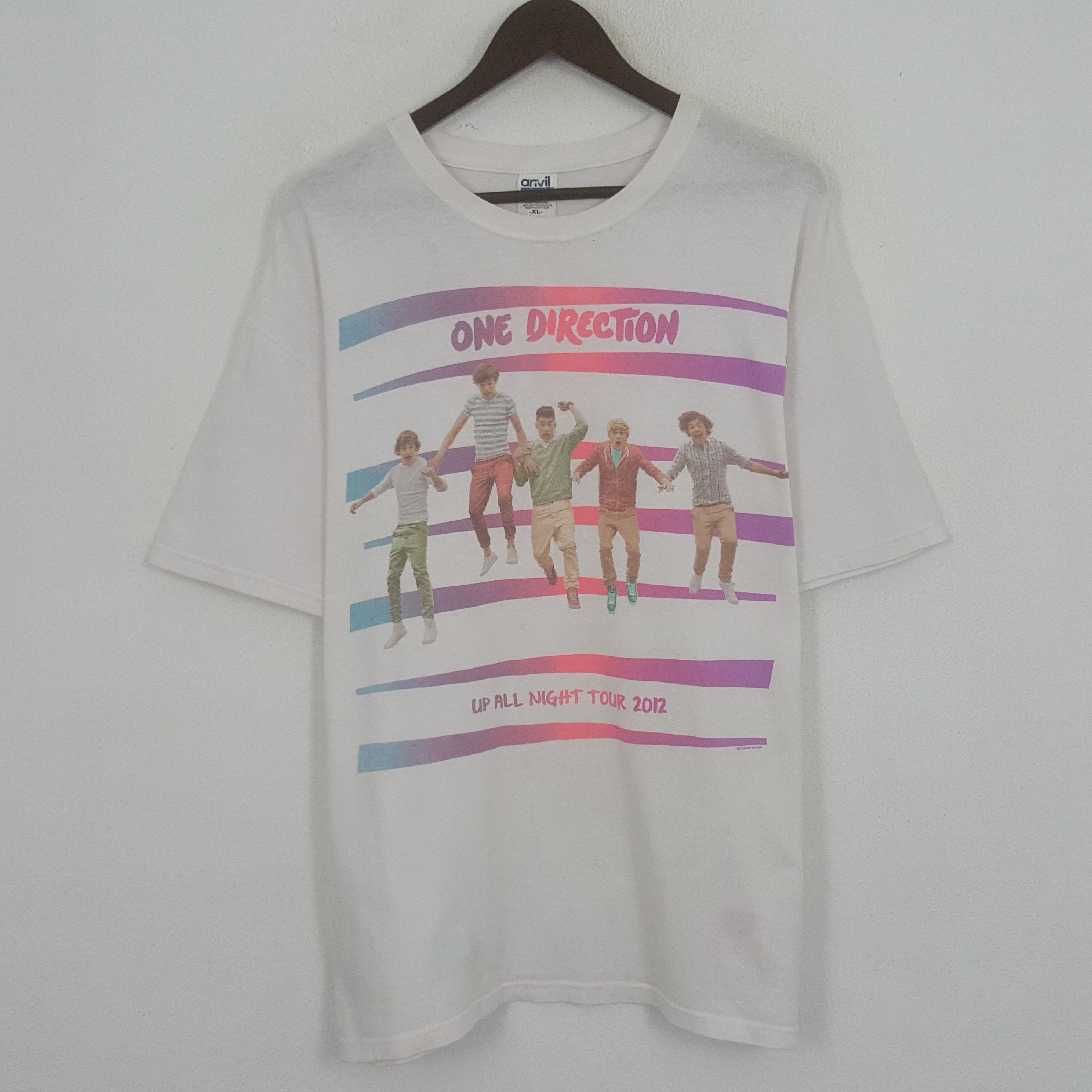Vintage One Direction Up All Night Tour 2012 Tshirt