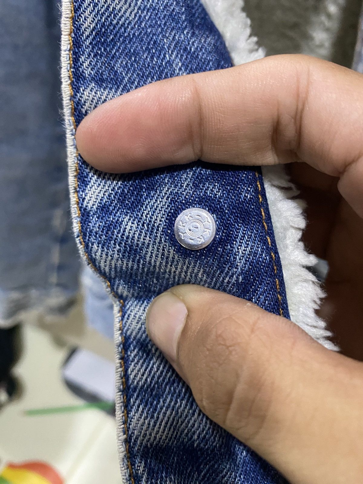 Dolce & Gabbana Vtg Dolce & Gabbana Denim Lining Sherpa Jacket Distressed Size US M / EU 48-50 / 2 - 14 Thumbnail