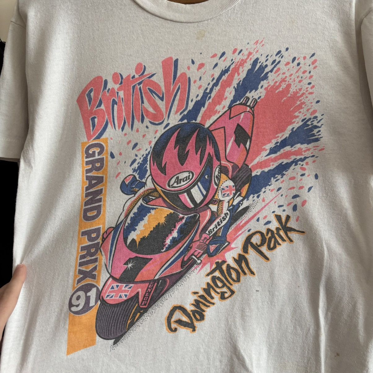 Vintage Vintage Grant Prix SS91 T-Shirt British Grunge Punk ERD Size US S / EU 44-46 / 1 - 3 Thumbnail