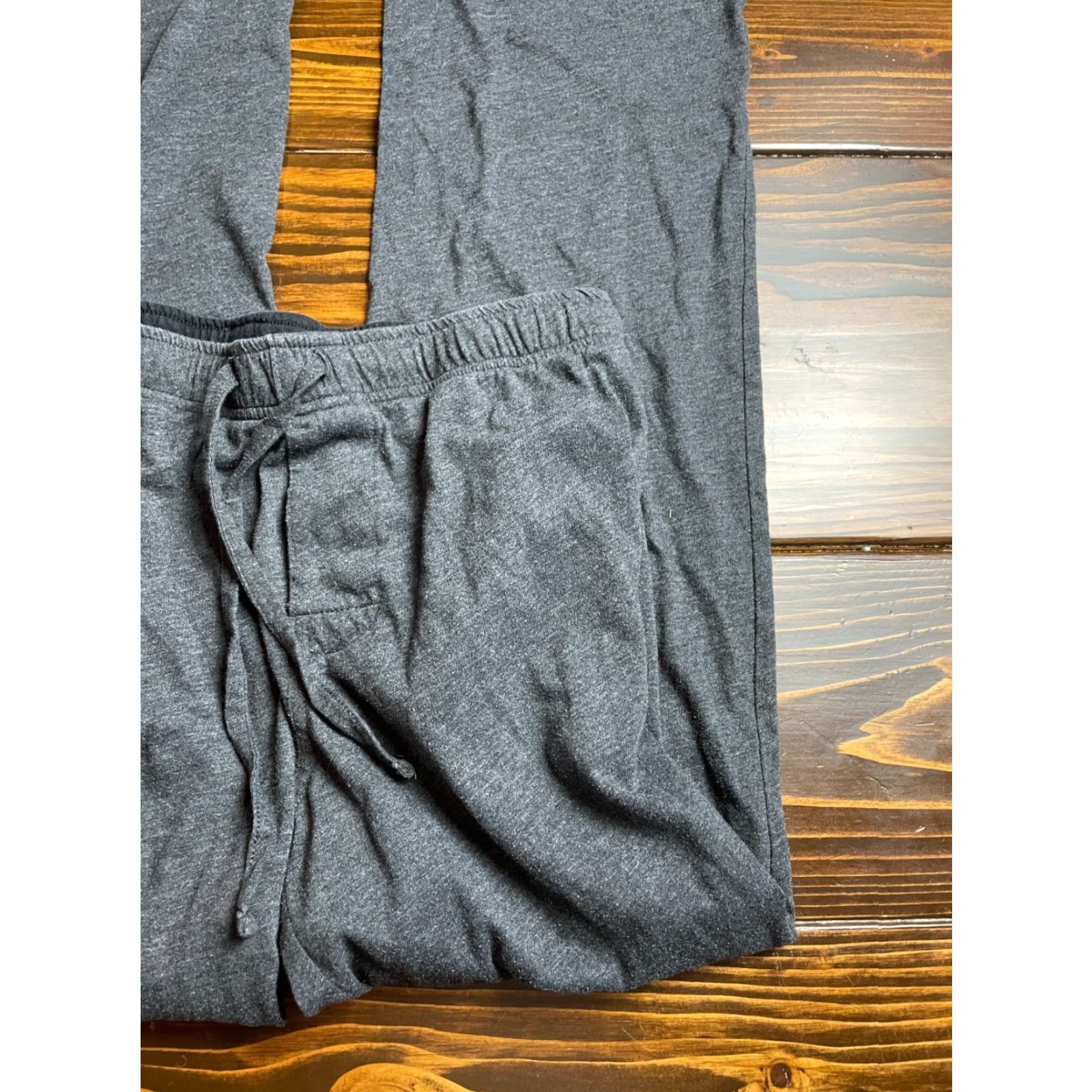 Croft & Barrow Craft&Barrow Pants Men's Size Small Gray Easy Care Lounge Wear Pull On Size US 31 - 4 Thumbnail