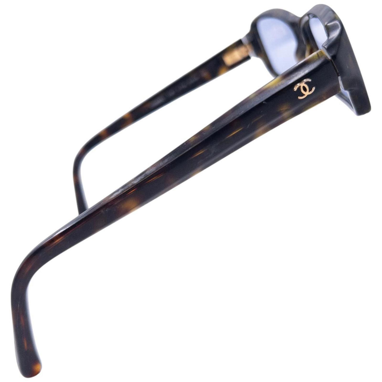 Chanel Vintage Chanel Tortoise Shell Sunglasses Size ONE SIZE - 3 Thumbnail