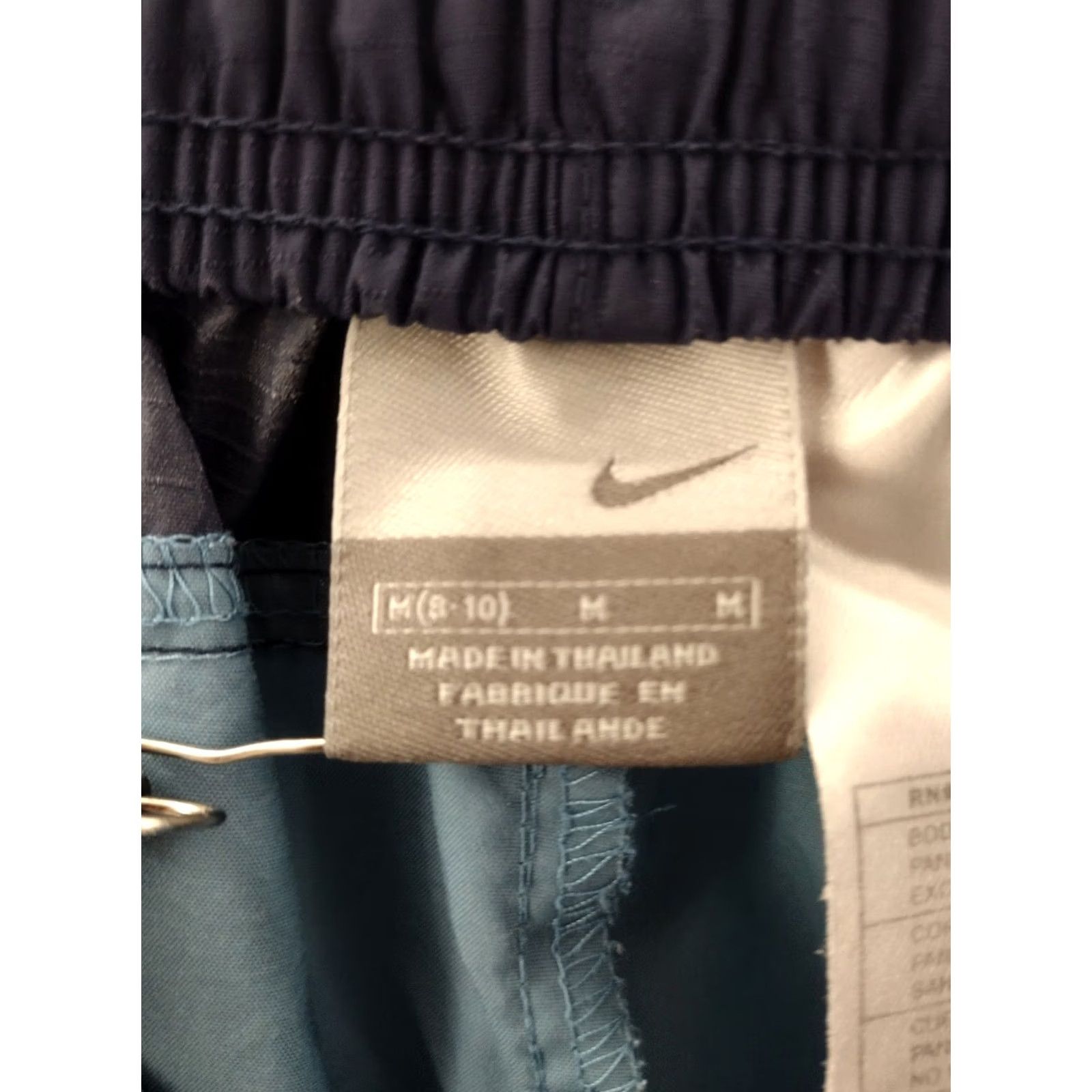 Nike Nike Pants Womens M Blue Drawstring Wide-Leg Athletic Size 30" / US 8 / IT 44 - 5 Thumbnail
