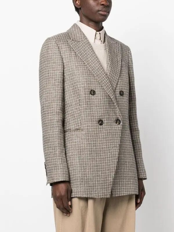 Brunello Cucinelli o1y0725 Blazer in Multicolor Size XL / US 12-14 / IT 48-50 - 2 Thumbnail