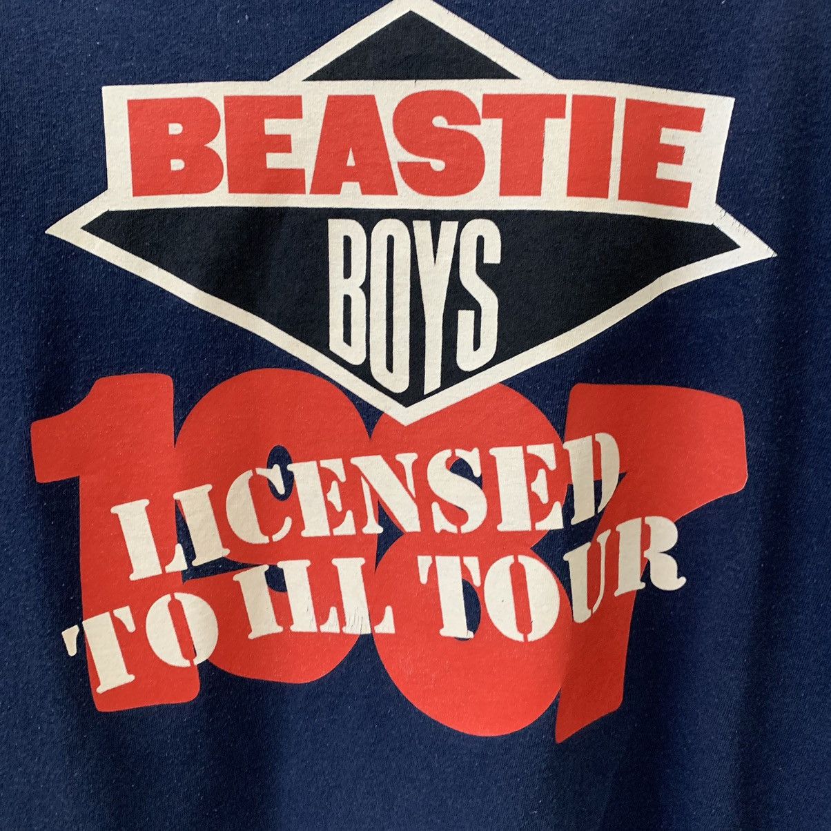 Band Tees × Vintage VTG BEASTIE BOYS Y2K LICENSED TO ILL TOUR Size US M / EU 48-50 / 2 - 2 Thumbnail
