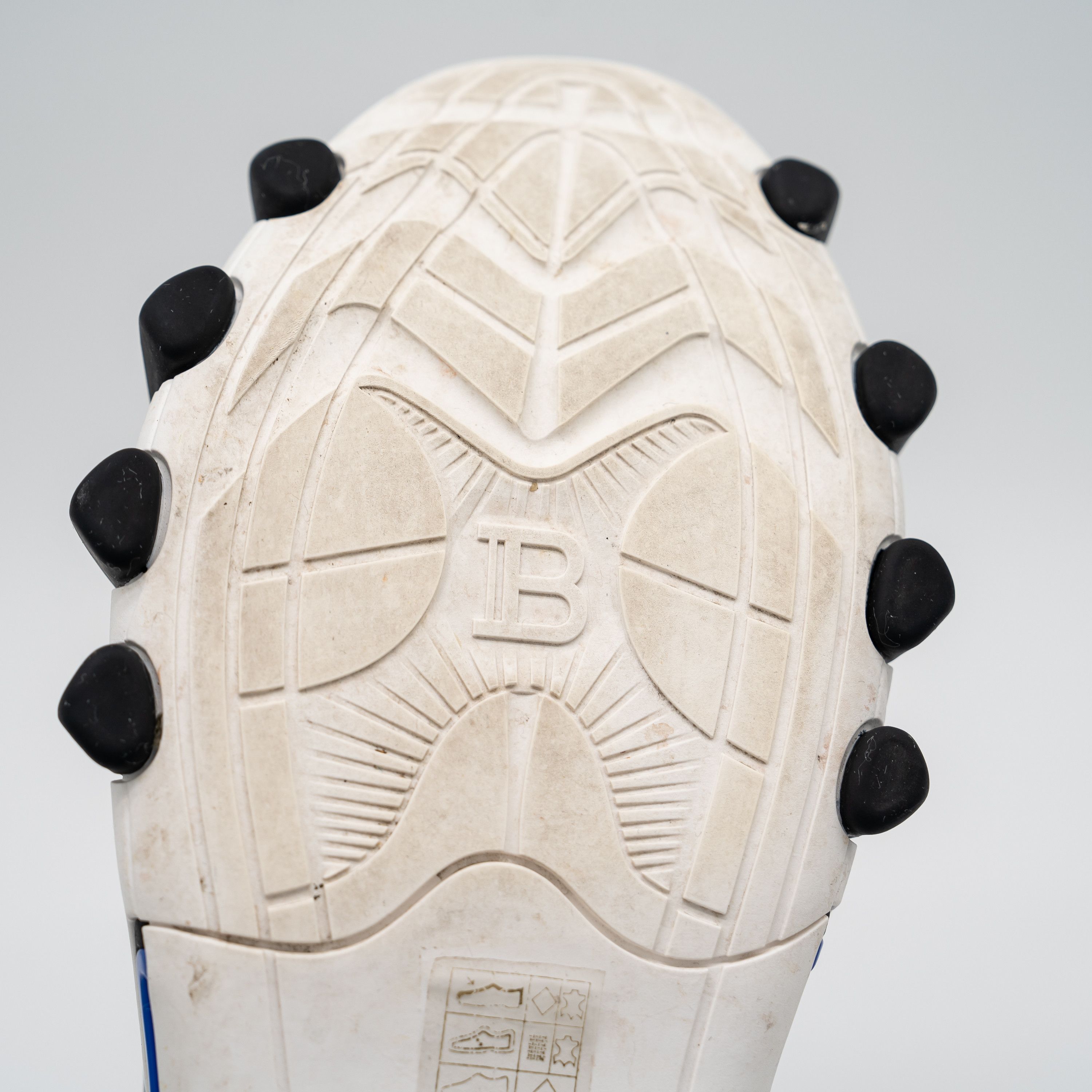 Balmain 44 11 US Balmain B-East White Black Blue Silver Sneakers Size US 11 / EU 44 - 13 Thumbnail