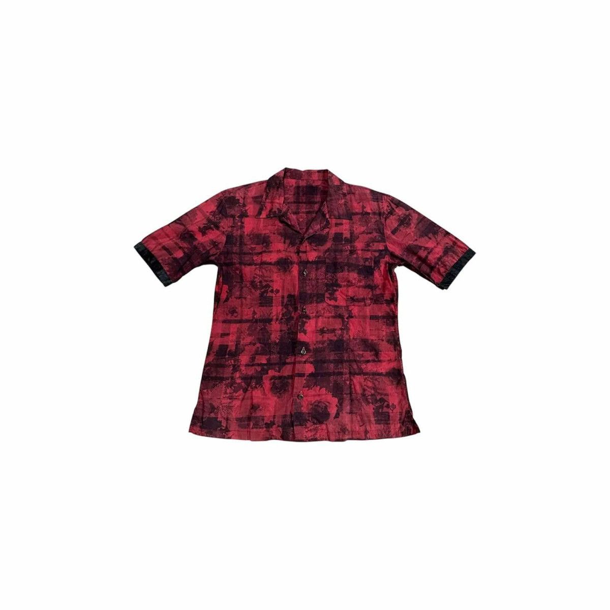Isamu Katayama Backlash × Japanese Brand 🔥Archived Isamu Katayama Backlash Shirt Sheep Leather Sleeve Size US M / EU 48-50 / 2 - 12 Thumbnail