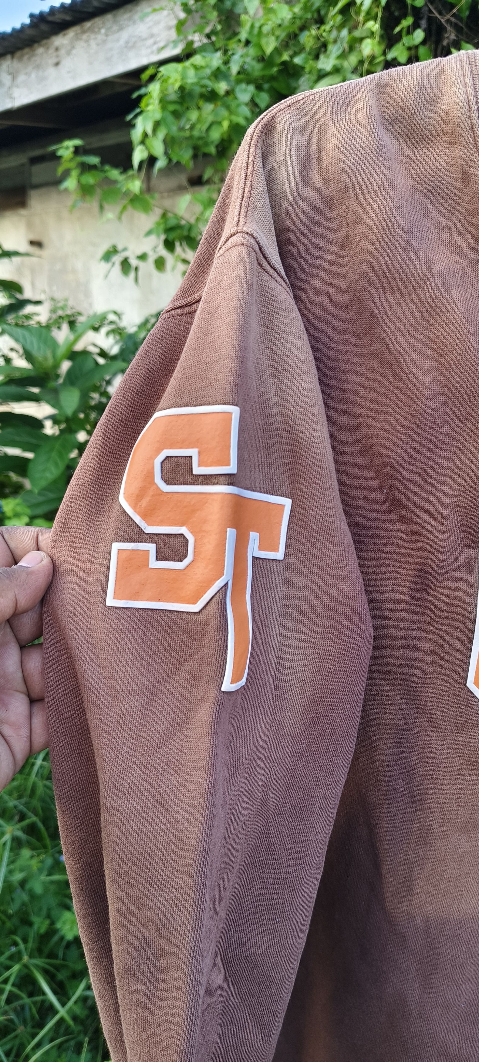 Vintage Sweatshirt Stussy sun faded colour but rare Size US M / EU 48-50 / 2 - 8 Thumbnail