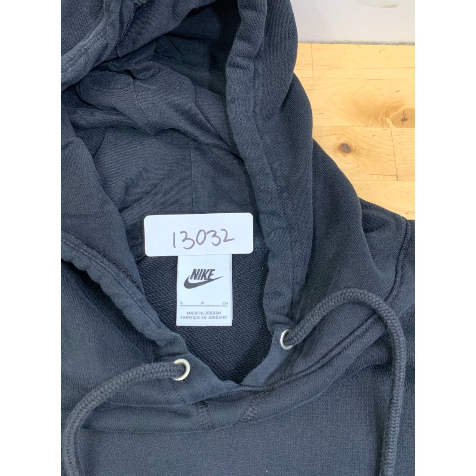 Nike Nike Hoodie Women S Black Logo Pullover Casual Workout Pullover Hooded Raglan Sleeve Fleece Nike Sportswear 13032 Size S / US 4 / IT 40 - 2 Thumbnail