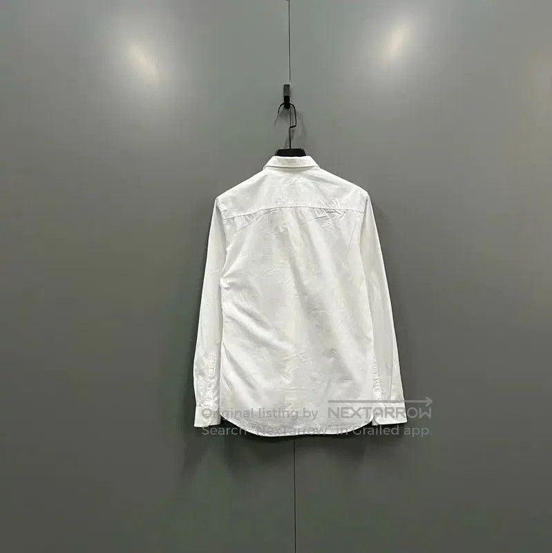 Versace Versace White Long Sleeve Shirt for Men . Size US M / EU 48-50 / 2 - 2 Thumbnail