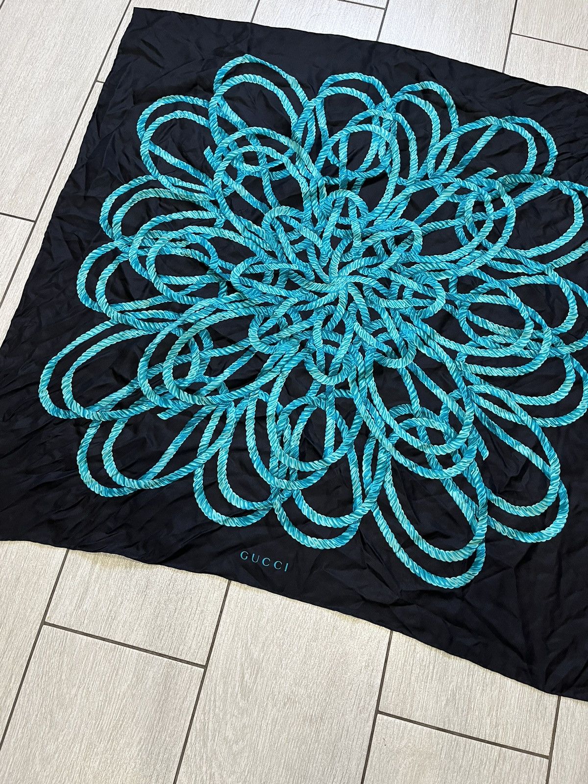 Gucci handkerchief/scarf 100% silk