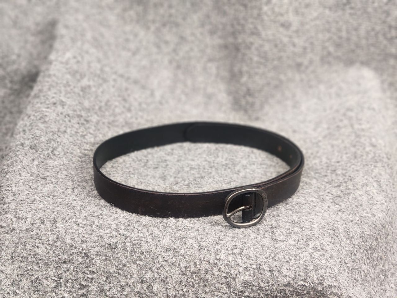 Miss Sixty Miss Sixty Vintage Y2k style leather dark brown logo Belt Size ONE SIZE - 2 Thumbnail