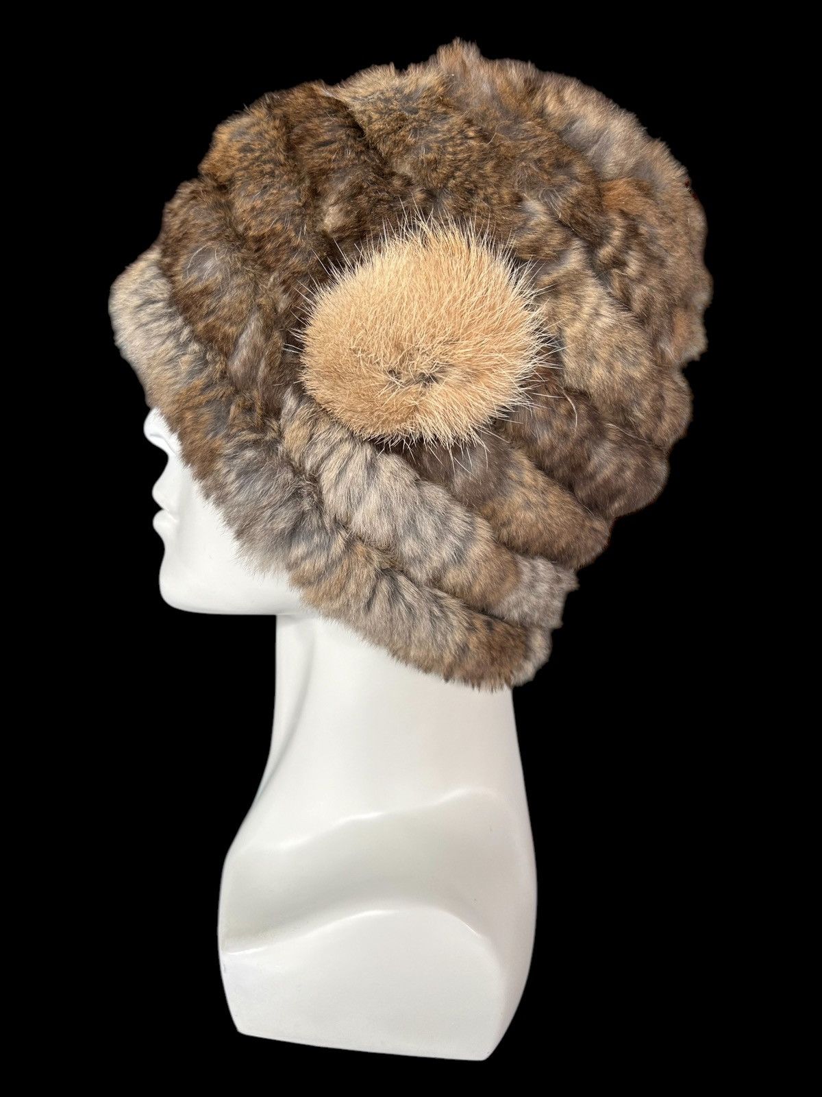 Accessory Pageboy Japanese Fur Big Beanie Hats Rare ☠️☠️