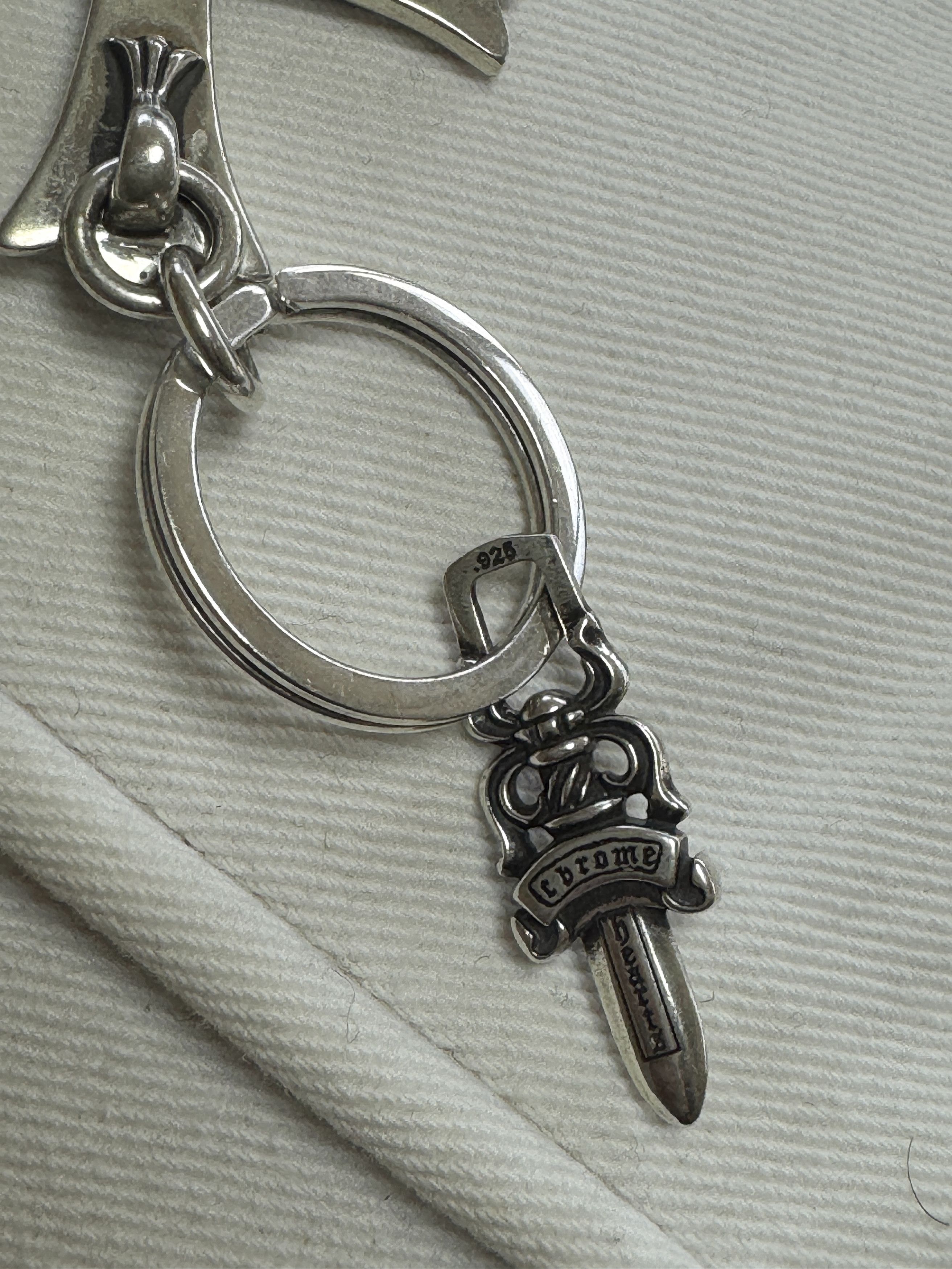Chrome Hearts Chrome Hearts Cross Keychain With Dagger Size ONE SIZE - 10 Thumbnail