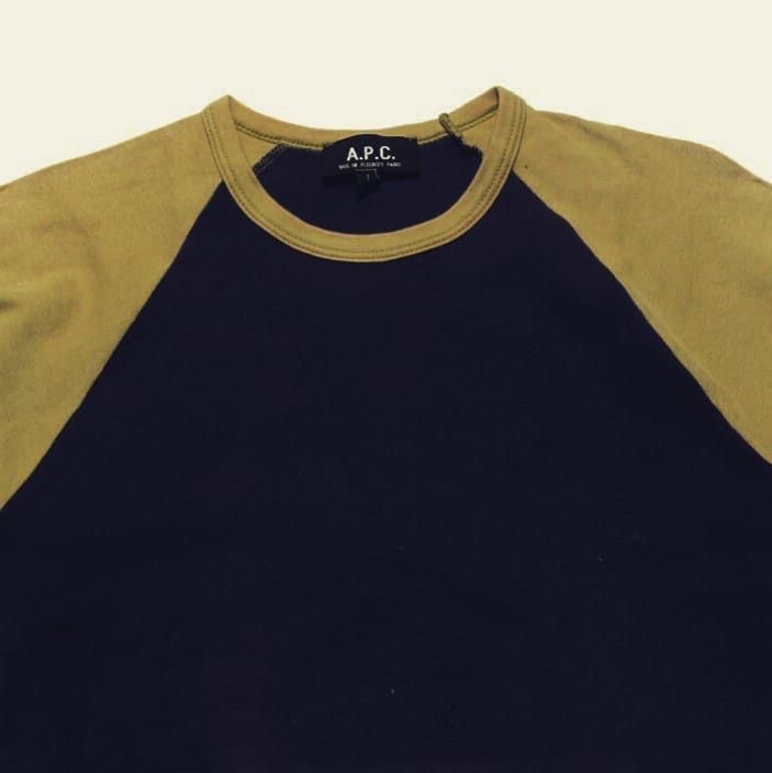 A.P.C. A.P.C apc This Basic Raglan T Shirt From modern French Size US M / EU 48-50 / 2 - 1 Thumbnail