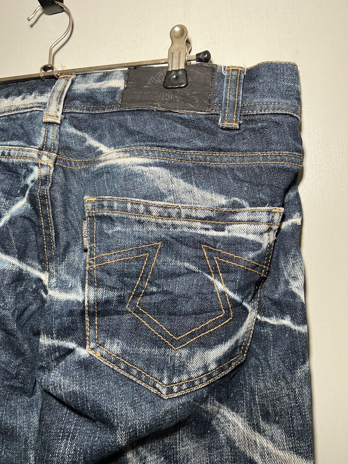 If Six Was Nine × Tornado Mart TORNADO MART Acid Wash Flare Jeans Size US 33 - 8 Thumbnail