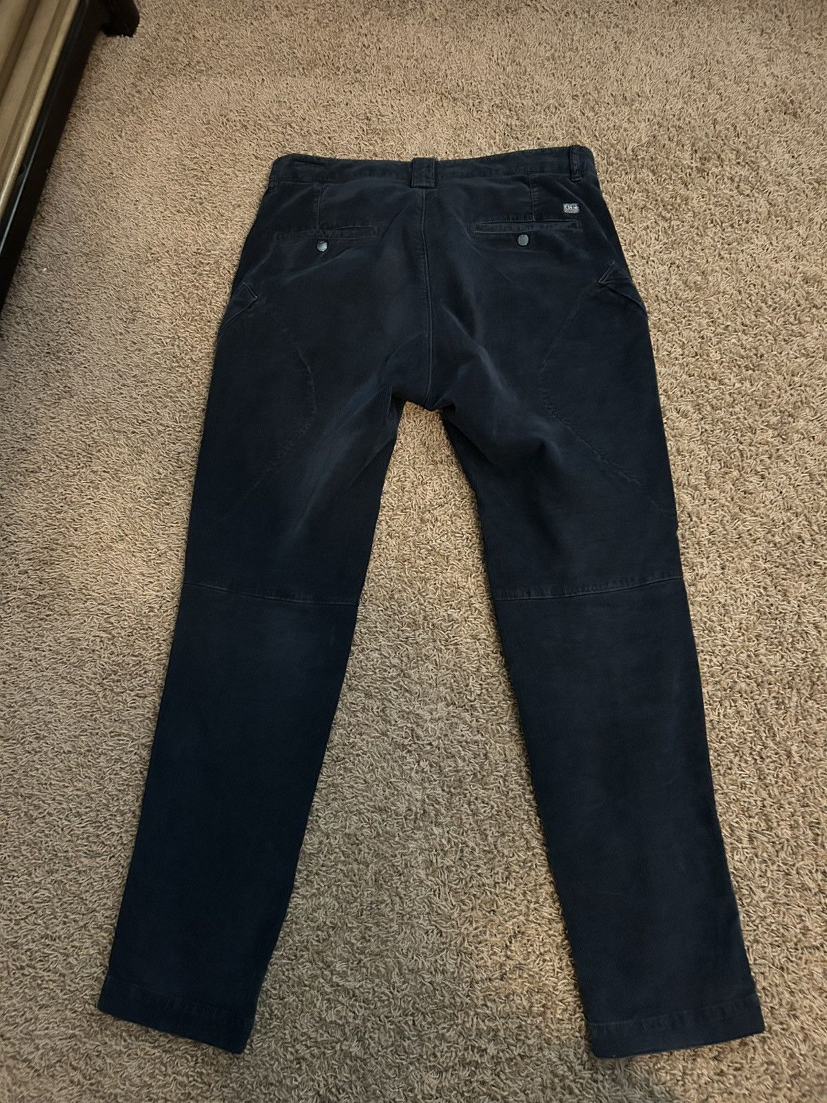 C.P. Company Corduroy Navy Cargos Size US 32 / EU 48 - 2 Thumbnail
