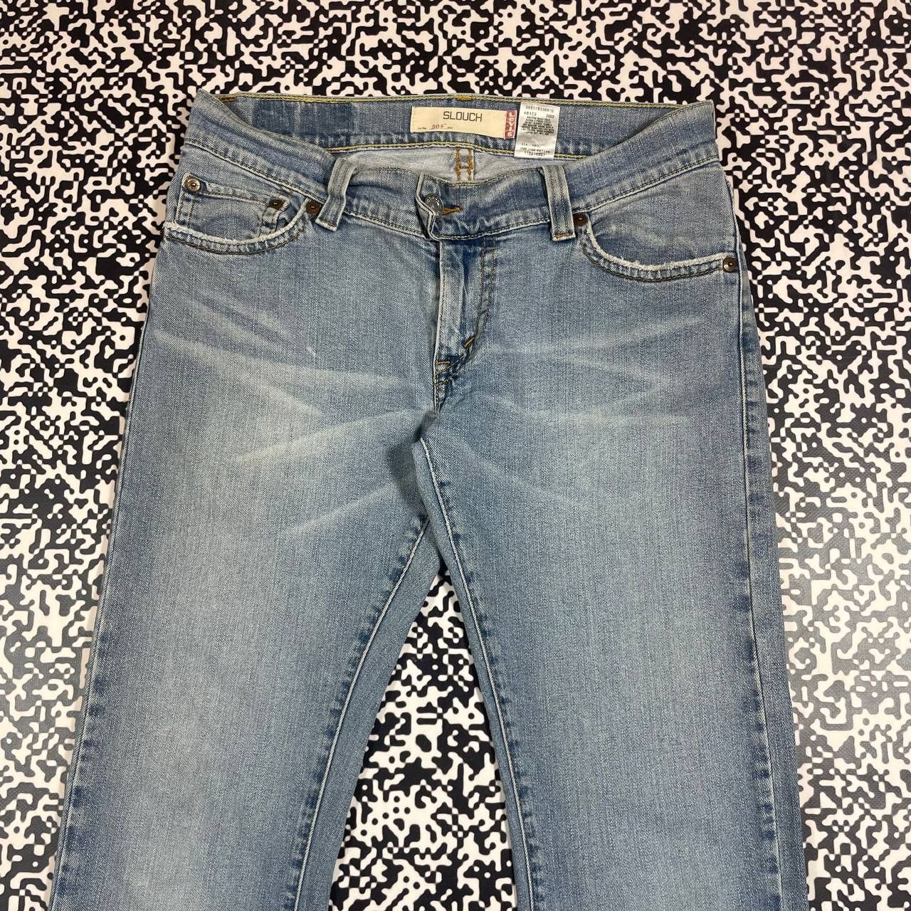 Levi's Vintage Clothing Vintage Y2K Levis 504 Flared Denim Jeans Retro 90s Style Size 30" / US 8 / IT 44 - 13 Thumbnail