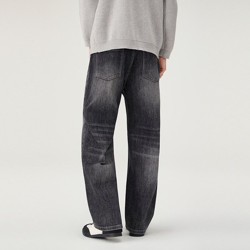 Vintage American street men's distressed loose straight flared jeans Size US 32 / EU 48 - 5 Thumbnail