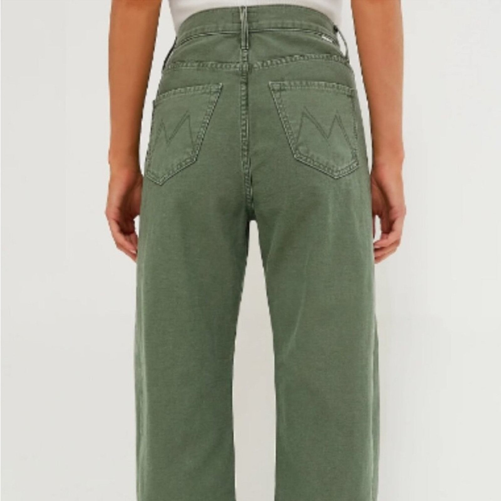 MOTHER Mother The Full Pipe Skimp Barrel Leg Jeans Sz 30 NWOT Size 30" / US 8 / IT 44 - 2 Thumbnail