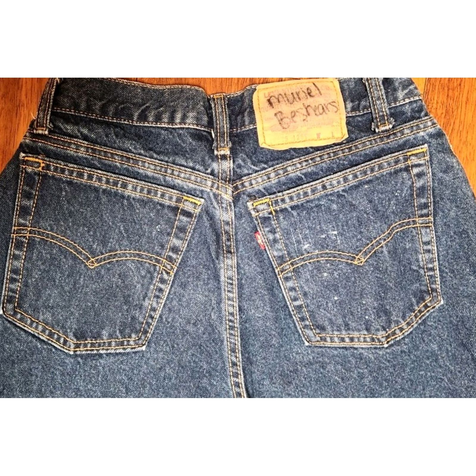 Levi's VINTAGE Levi's 505 Jeans Women 12 Denim 26x30 USA Made Mom Retro 80s 90s City Bohemian Grunge Fashion Pants Womens Size 34" / US 12 / IT 48 - 5 Thumbnail