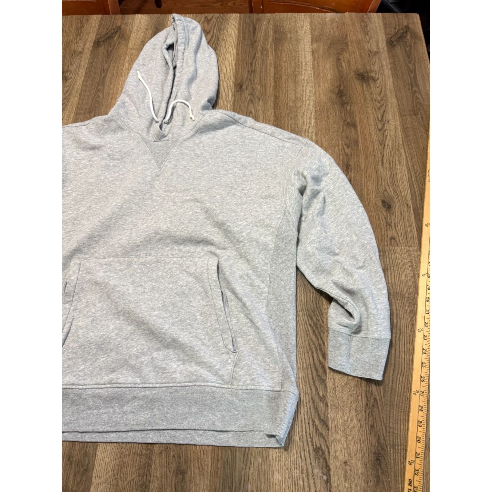 Vintage All In Motion Hoodie Men's XXL Gray Pullover Sweatshirt Drawstring Size US XXL / EU 58 / 5 - 4 Thumbnail
