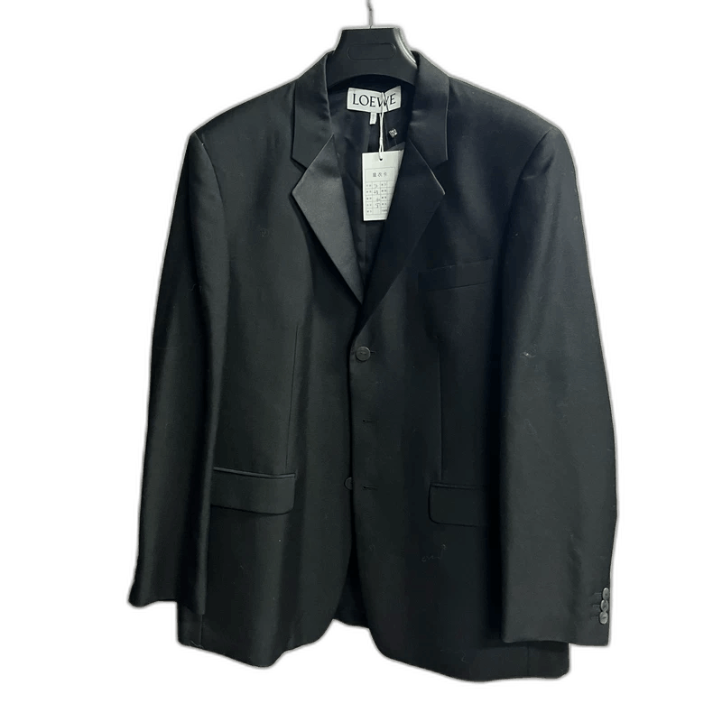 Loewe Black Tailored Suit Jacket by Loewe Size US L / EU 52-54 / 3 - 1 Thumbnail
