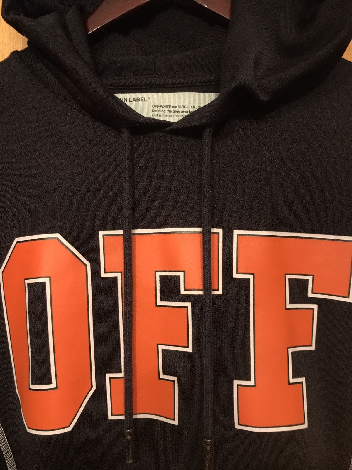 Off-White OFF-WHITE c/o Virgil Abloh I was Just Thinking Print Hoodie Size US M / EU 48-50 / 2 - 14 Thumbnail