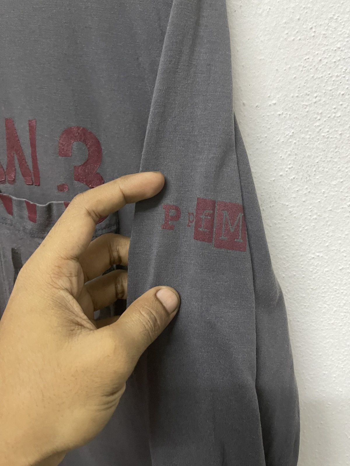 Japanese Brand × PPFM × Seditionaries 1990s PPFM ANTIW W3 SINGLE POCKET LONG SLEEVE SHIRT Size US S / EU 44-46 / 1 - 9 Thumbnail