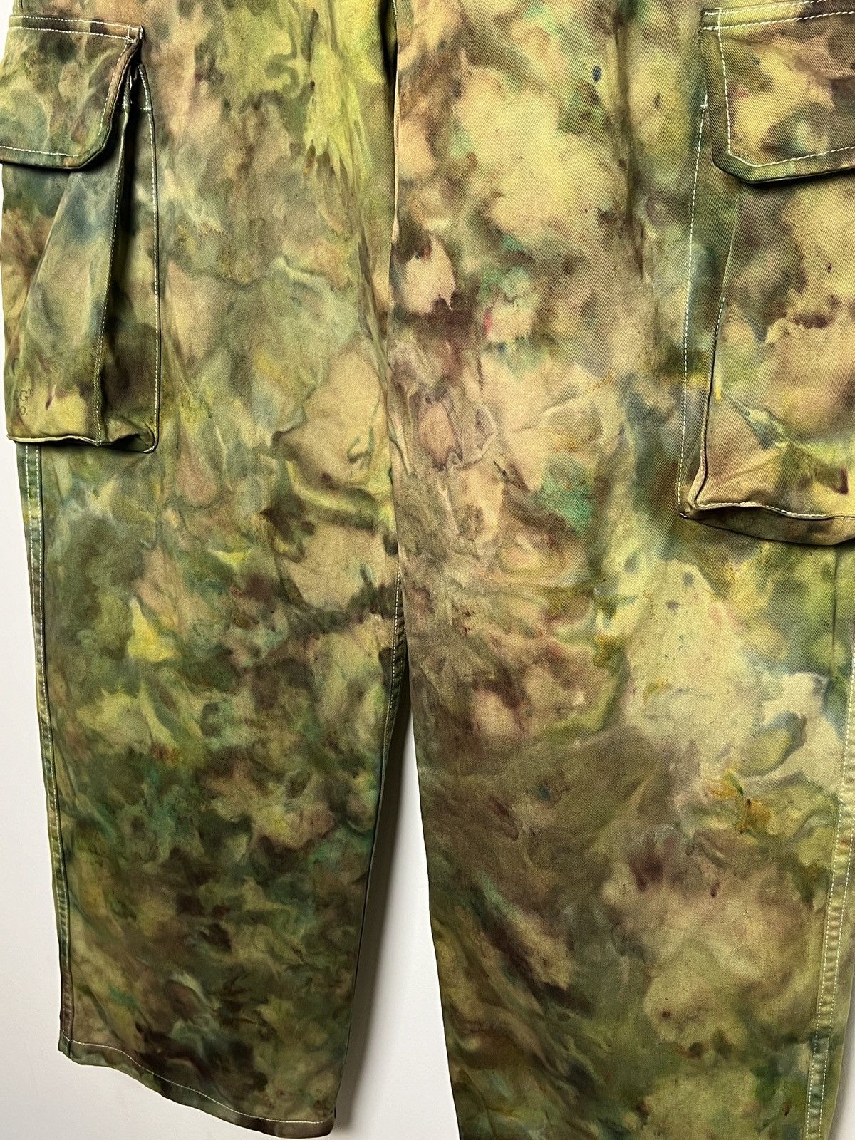Polo Ralph Lauren ralph lauren tie dye cargo camo multipocket army pants Size US 33 - 5 Thumbnail