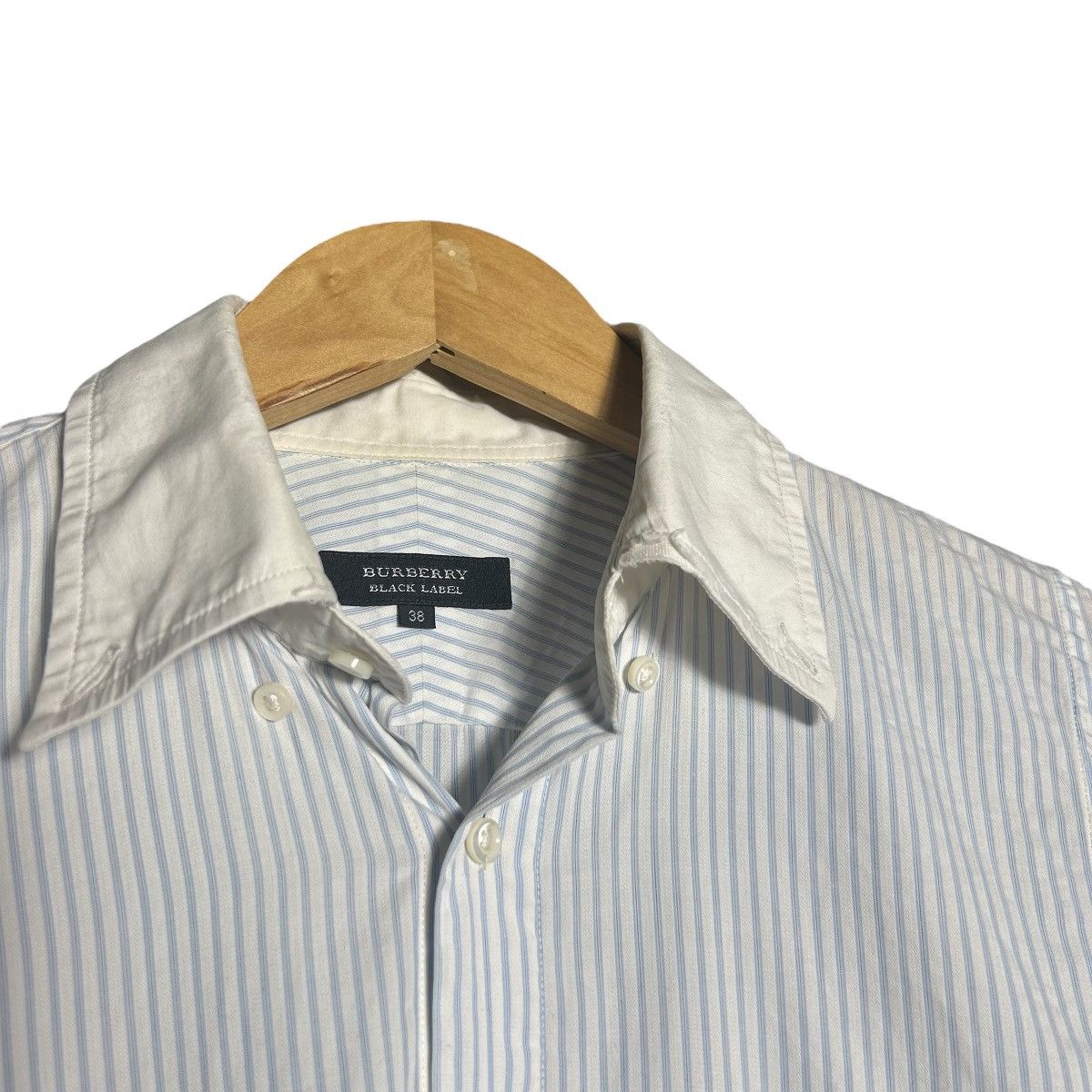 Burberry Burberry Embroidery Logo Button Up Long Sleeve Shirt Size M / US 6-8 / IT 42-44 - 5 Thumbnail