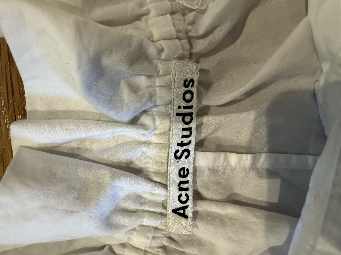 Acne Studios Acne studios white floral embroidered skirt Size 24" / US 00 / IT 34 - 4 Thumbnail
