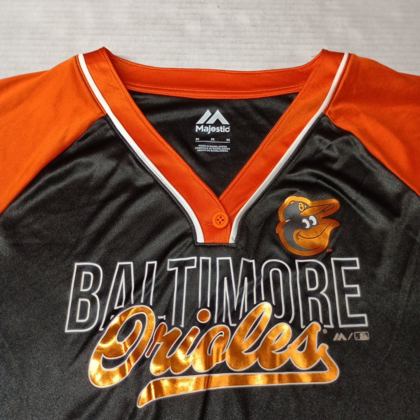 Majestic Majestic Baltimore Orioles Jersey Womens Size M Orange Black Size M / US 6-8 / IT 42-44 - 2 Thumbnail