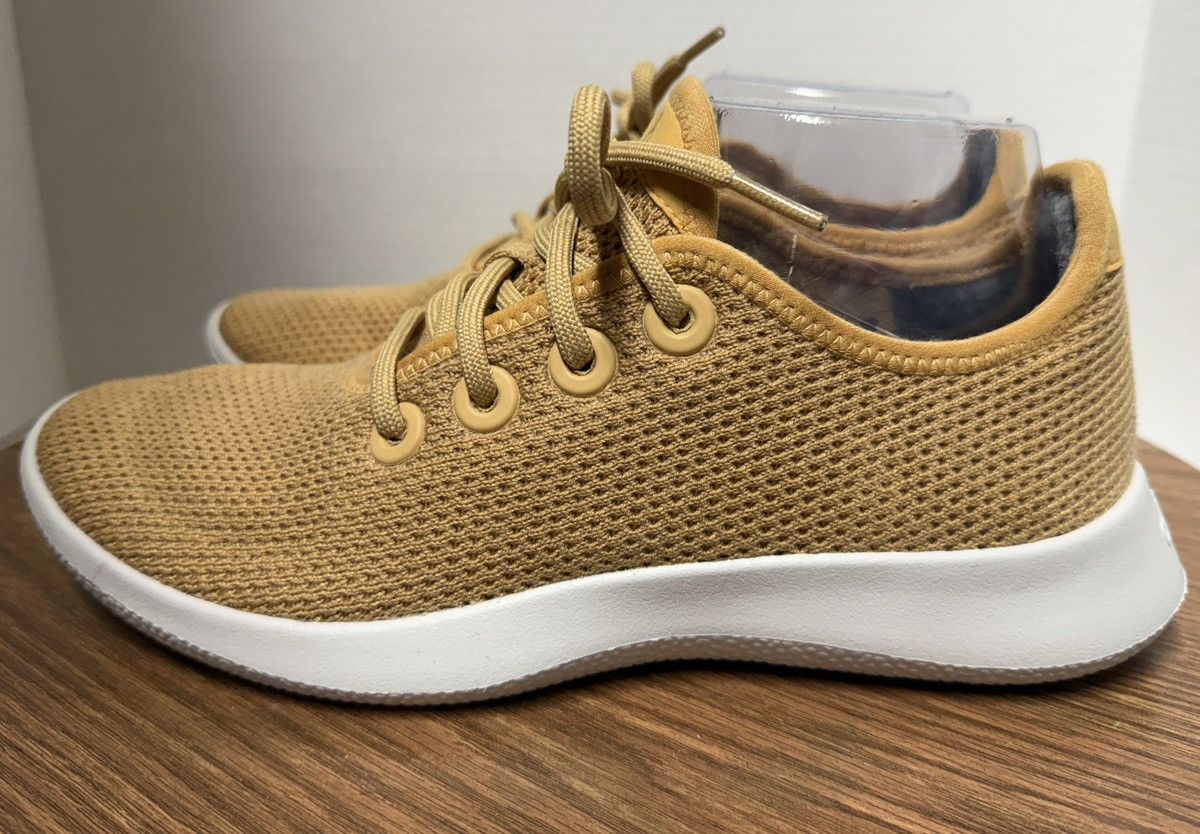 Allbirds Allbirds TR Tree Runner Mustard (yellow) UNISEX Sneaker Size US 8 / IT 38 - 4 Thumbnail