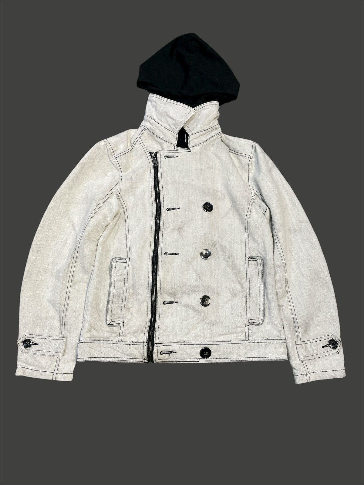 In The Attic In The Attic Asymmetrical Double Layers Jacket Removeble Size US S / EU 44-46 / 1 - 2 Thumbnail