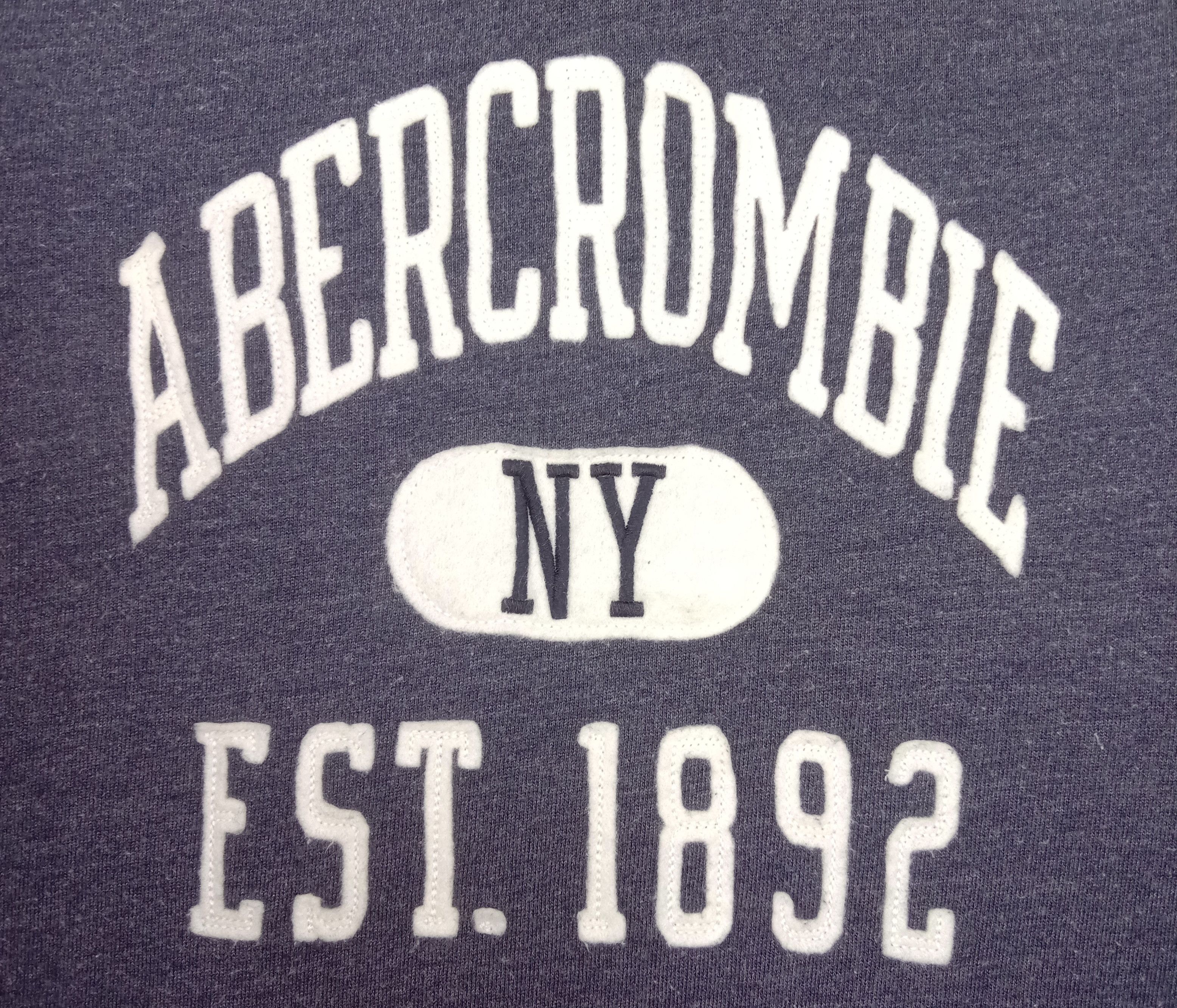 Abercrombie & Fitch Vintage Abercrombie & Fitch NY Spellout Hoodie Sweatshirt Size US M / EU 48-50 / 2 - 7 Thumbnail