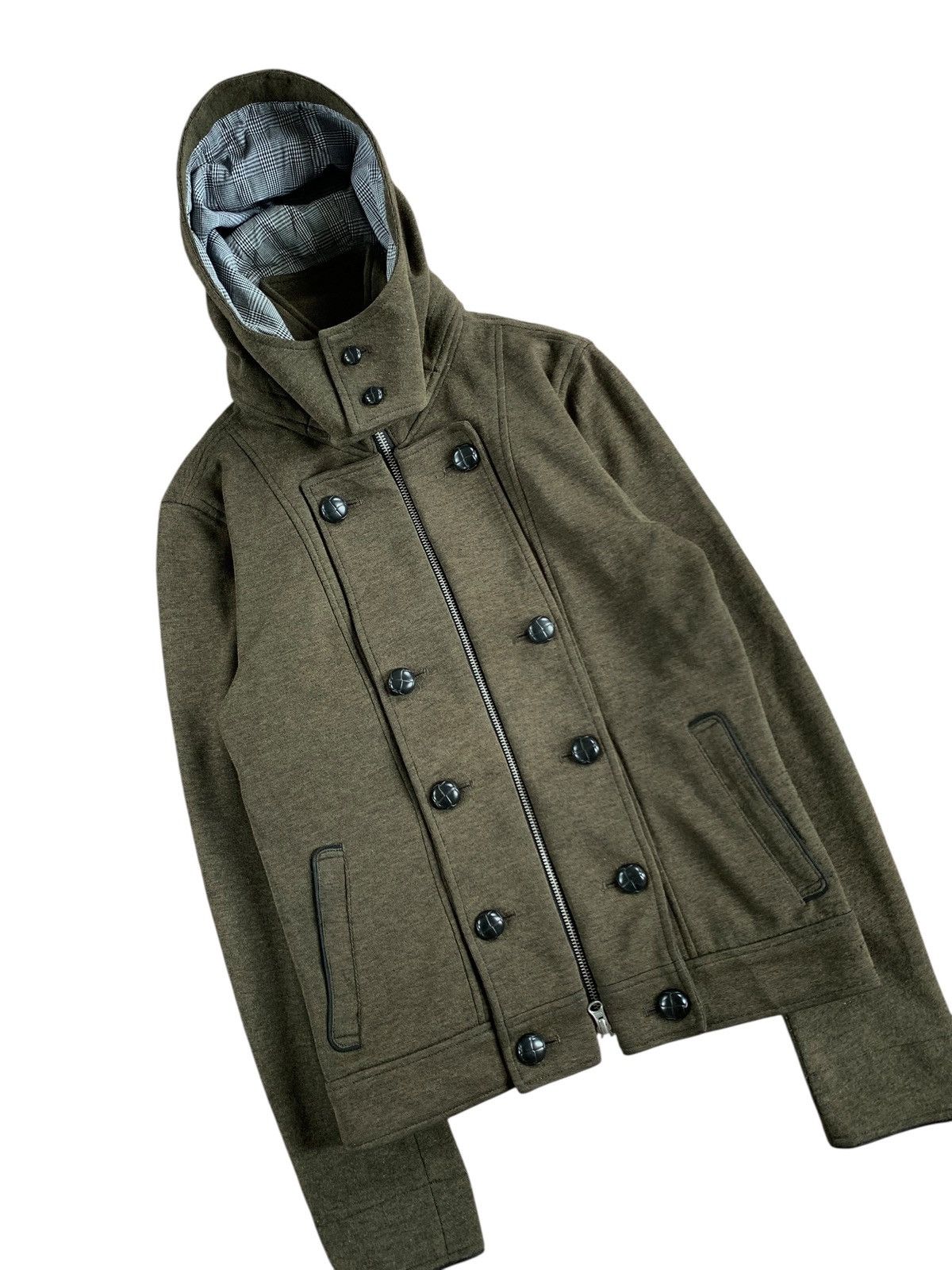 Japanese Brand Y2k Michel klein paris homme Napoleon double zip jacket Size US S / EU 44-46 / 1 - 2 Thumbnail