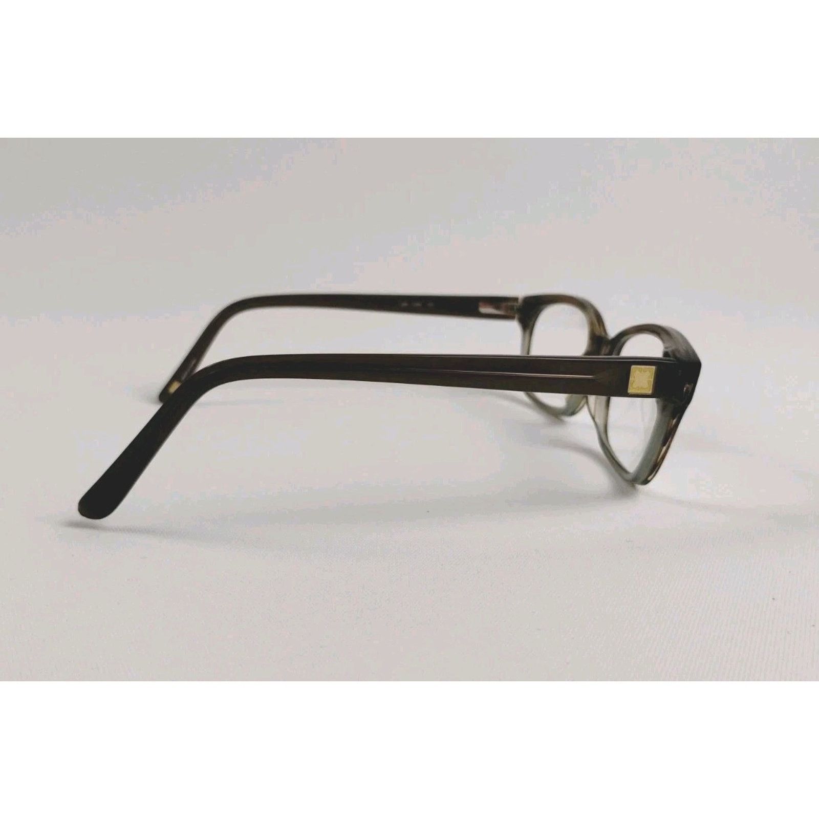 Liz Claiborne Liz Claiborne Eyeglass Frames Women's L388 OJKK Brown Marble Size ONE SIZE - 5 Thumbnail