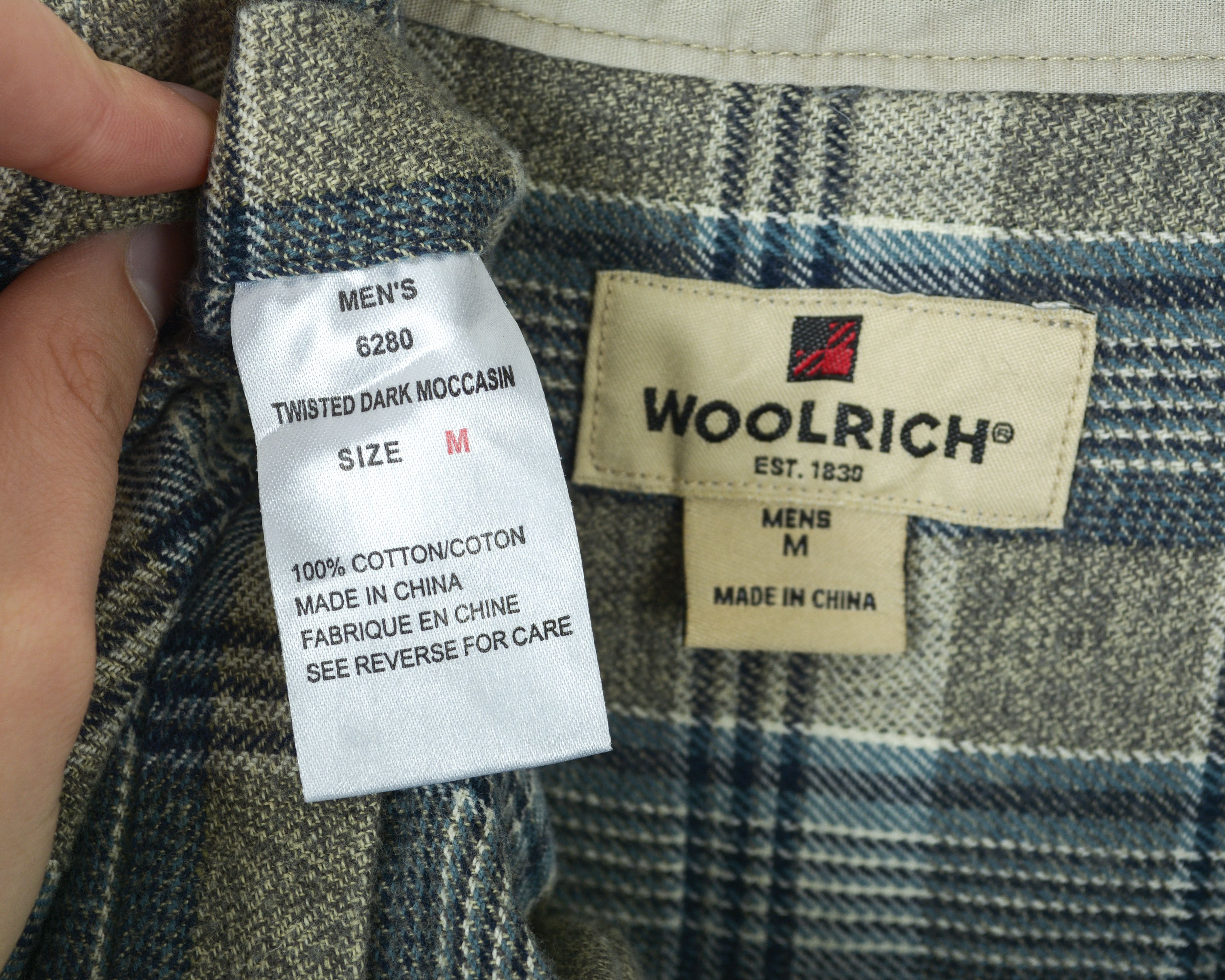 Woolrich Woolen Mills WOOLRICH Casual Shirt Check Plaid Tartan Long Sleeve Retro Size US M / EU 48-50 / 2 - 10 Thumbnail