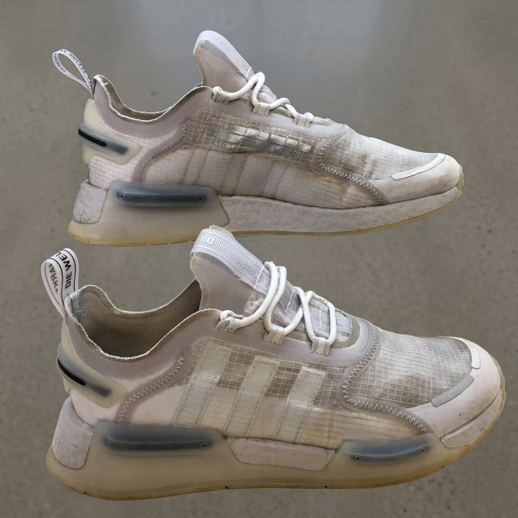 Adidas Adidas Sneaker Women 10 Gray NMD V3 Dash Athletic Running Lace Up Casual Comfort Size US 10 / IT 40 - 1 Thumbnail