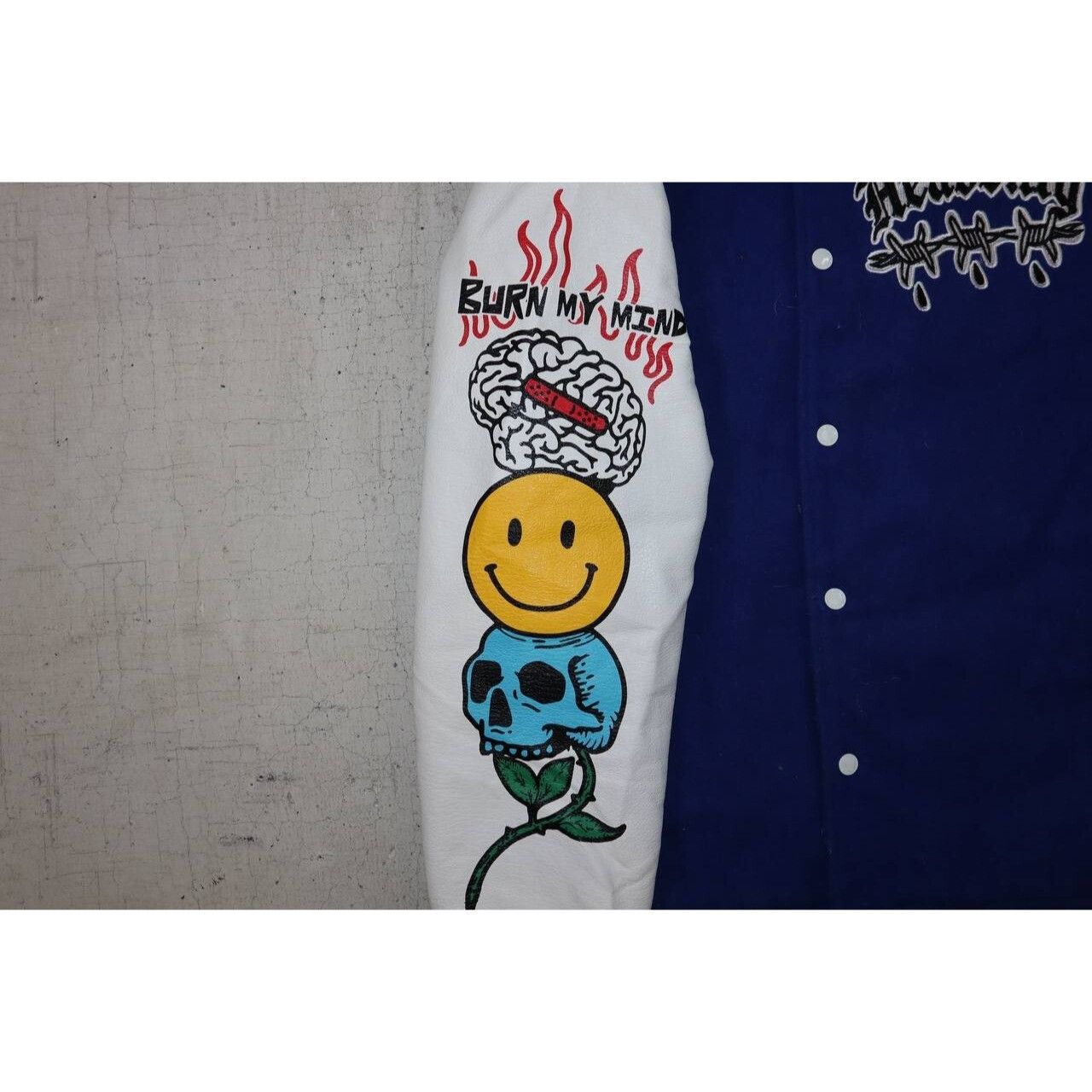 Other Rebel Minds Embroidered & Patch Blessed Burn my Mind Jacket Size US XL / EU 56 / 4 - 7 Thumbnail