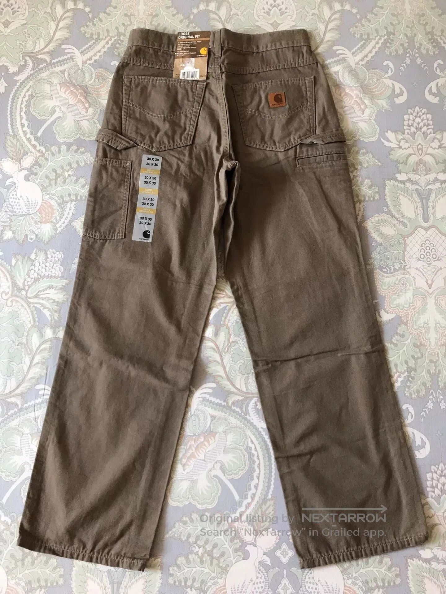 Carhartt Carhartt B159 MUS Canvas Cargo Pants. Size US 30 / EU 46 - 3 Thumbnail