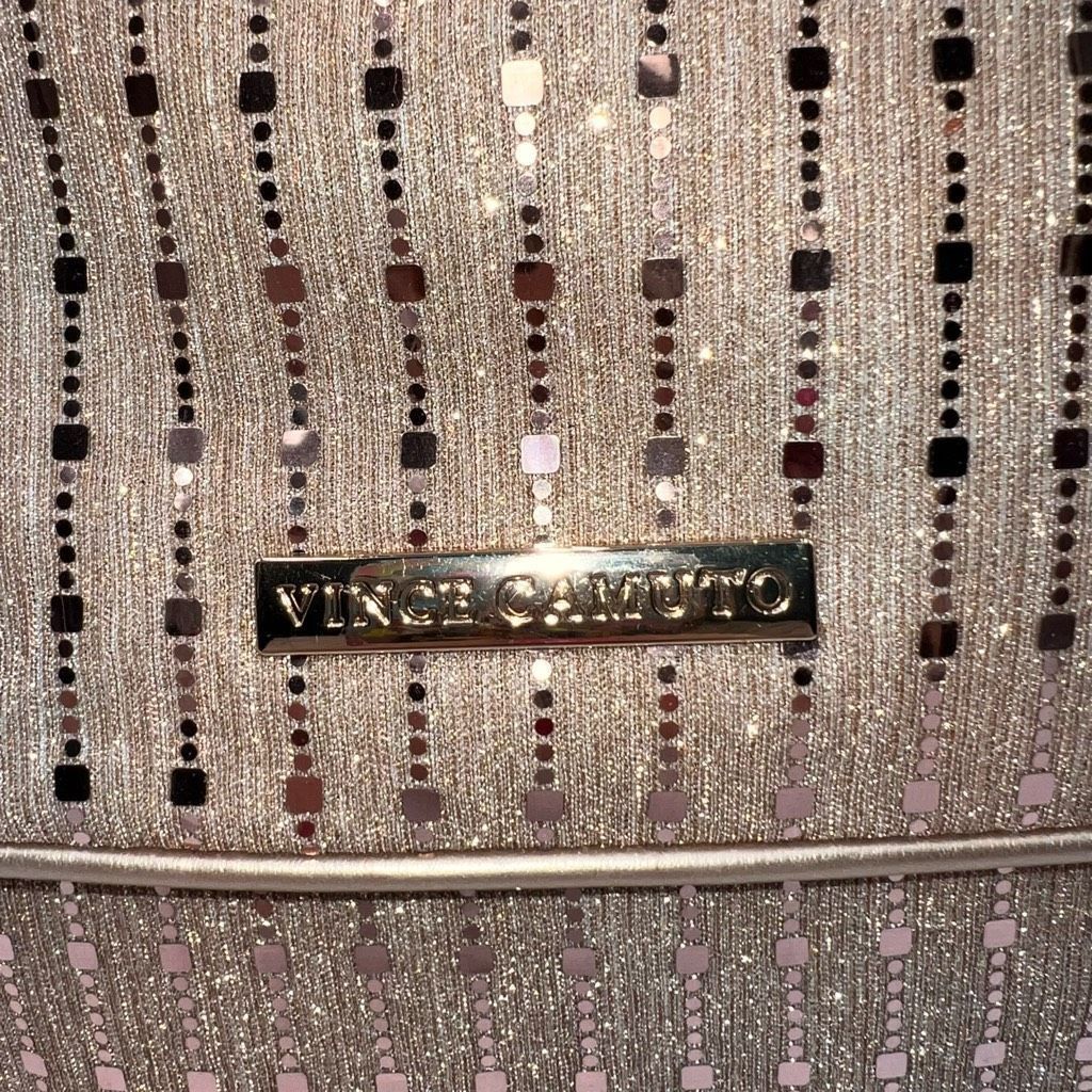 Vince Camuto Vince Camuto Rose Gold Bing and Sparkle Travel Toiletry Bag Size ONE SIZE - 3 Thumbnail