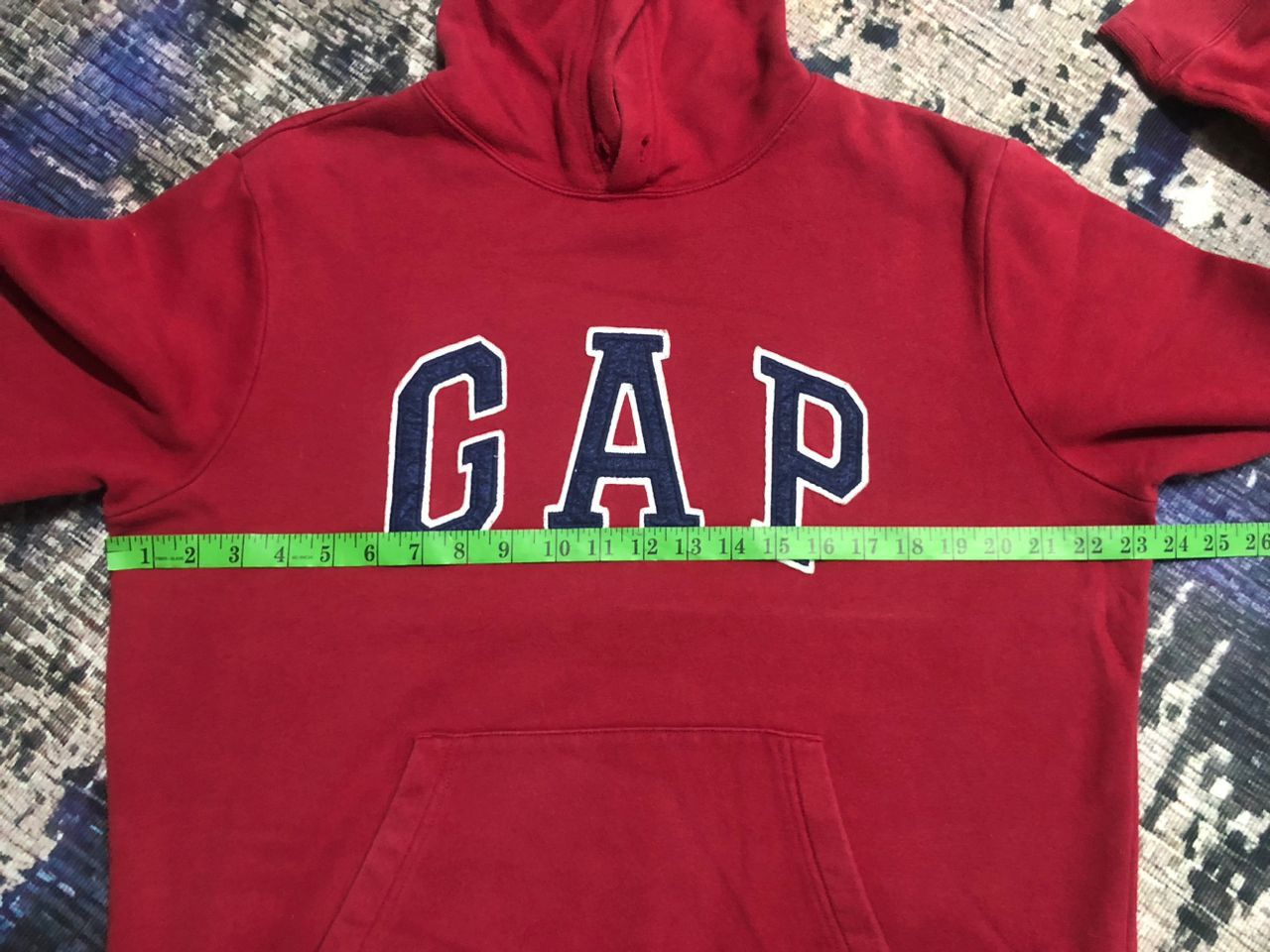 Gap GAP Logo Hoodie Fullover Red Size US L / EU 52-54 / 3 - 16 Thumbnail
