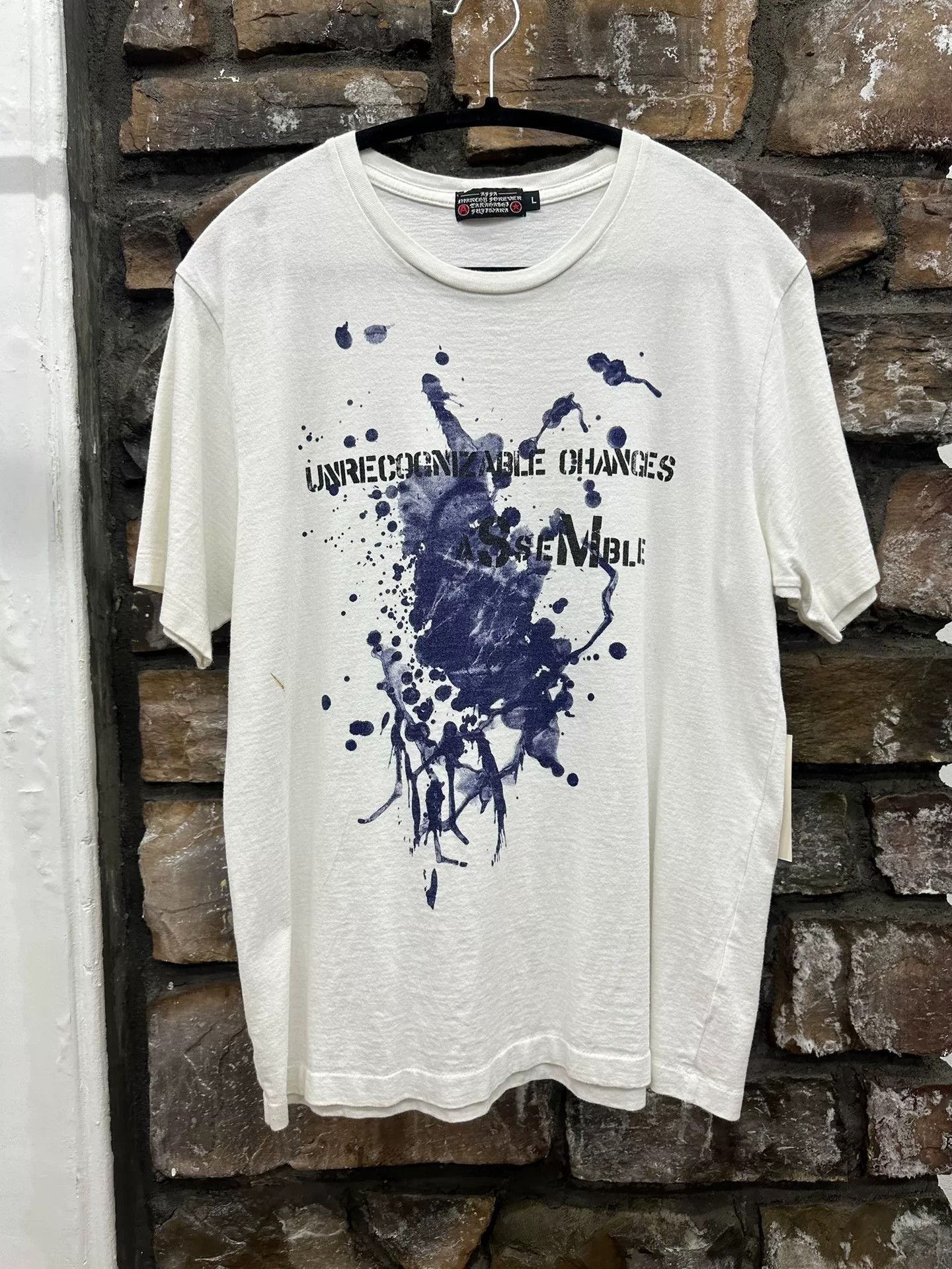 Undercover undercover ink splatter short sleeve t-shirt Size US L / EU 52-54 / 3 - 1 Thumbnail