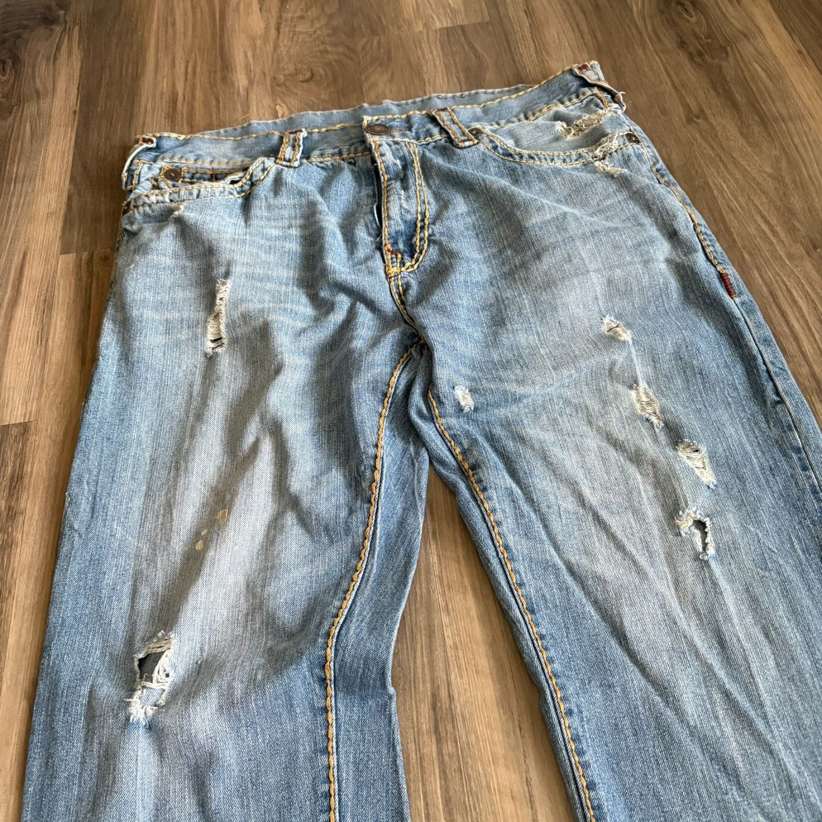 True Religion × Vintage Vintage True Religion Jeans Men's Size 38x33 Medium Size US 38 / EU 54 - 9 Thumbnail