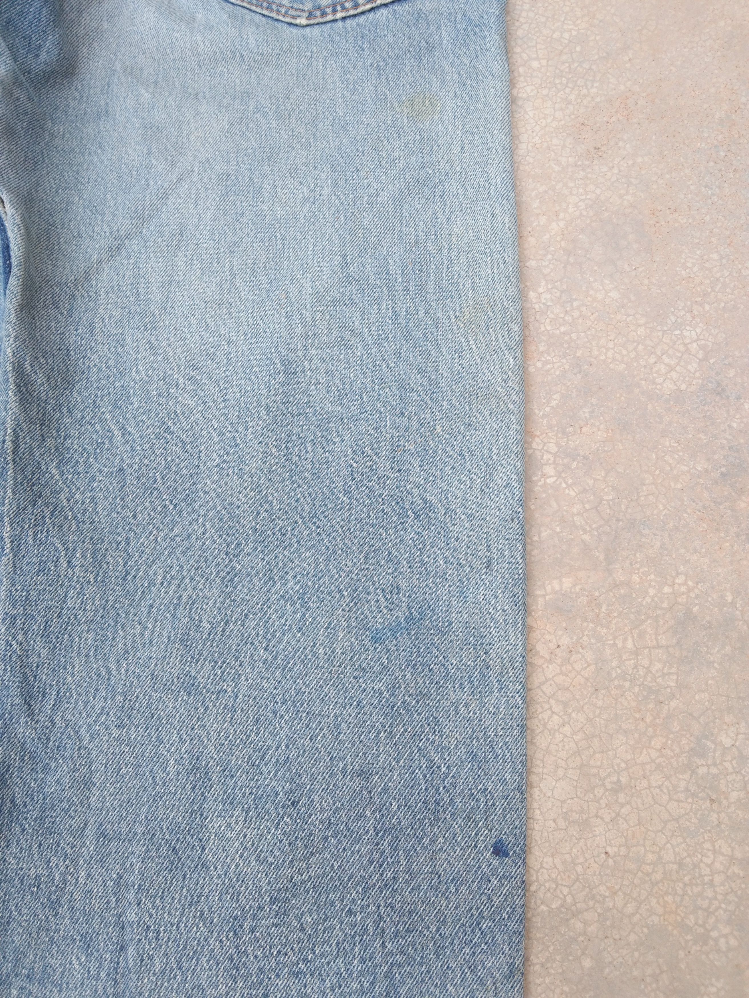 Levi's × Vintage 80s Vintage Levis 501 Made In USA Distressed Jeans 32x33 Size US 32 / EU 48 - 6 Thumbnail