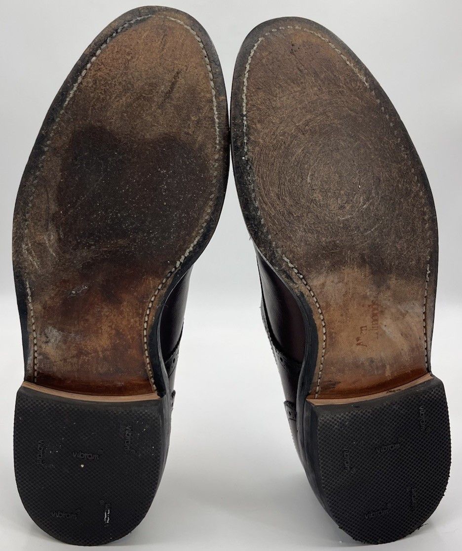 Allen Edmonds Allen Edmonds LEXINGTON Burgundy Leather Cap Toe Oxford Sz 9 Size US 9 / EU 42 - 12 Thumbnail