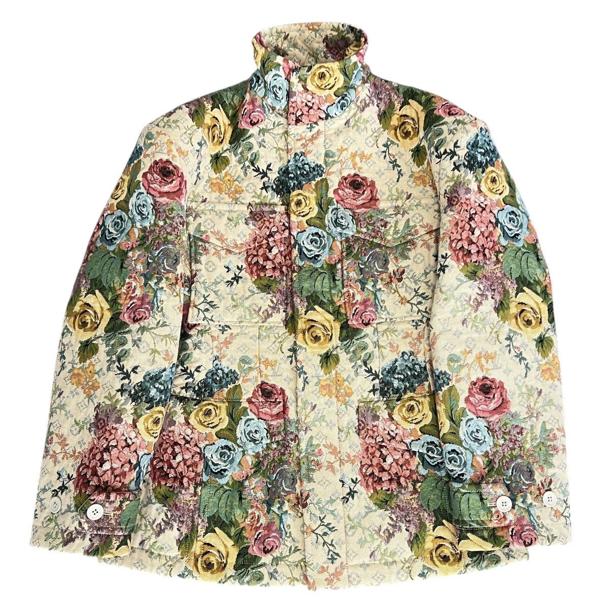 LOUIS VUITTON 2022AW × Virgil Abloh FLOWER JACQUARD JACKET