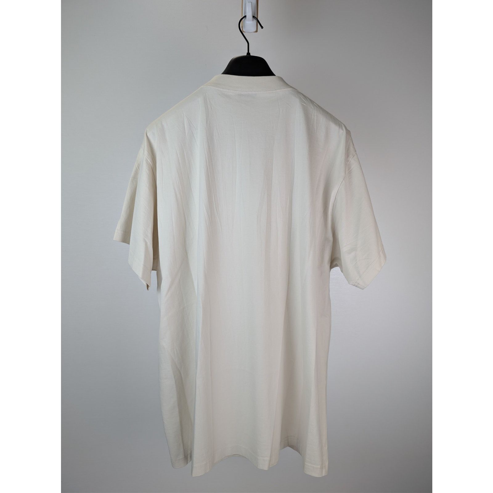 Balenciaga o1rshd1 Metal BB Stencil Vintage Oversized Jersey T-Shirt Size US M / EU 48-50 / 2 - 10 Thumbnail