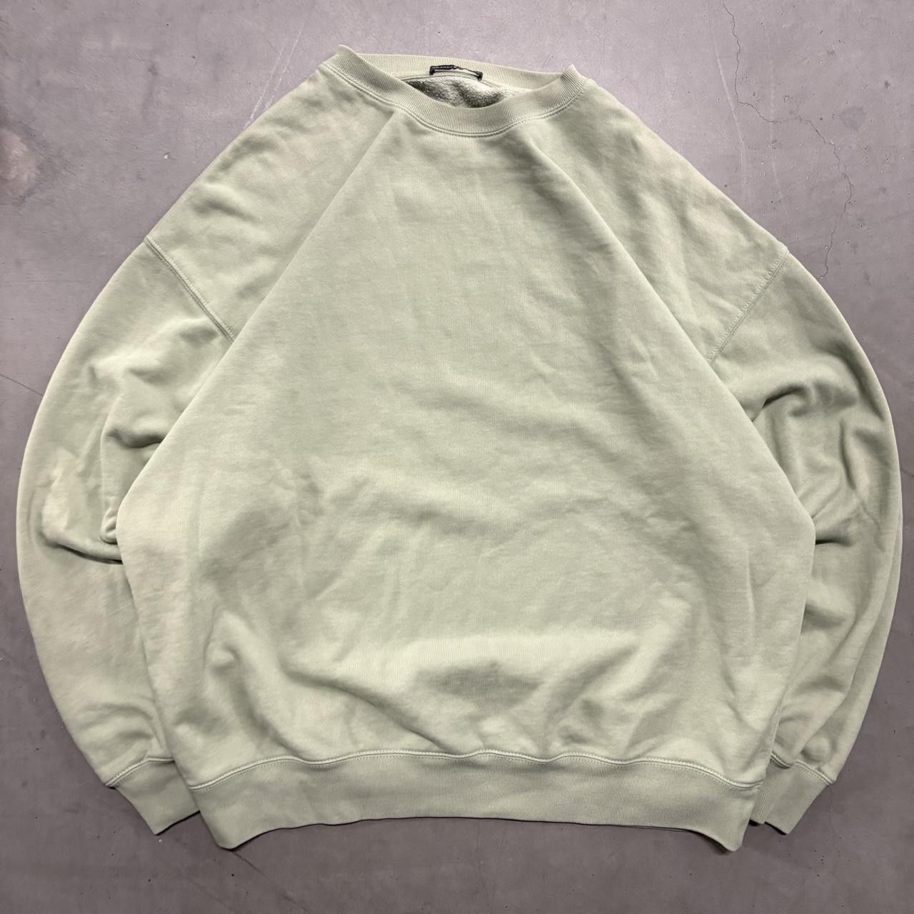 Vintage Crazy Vintage Y2K/2000s Blank Brandy Melville Mint Green Crewneck Sweatshirt! Size US XXL / EU 58 / 5 - 1 Thumbnail